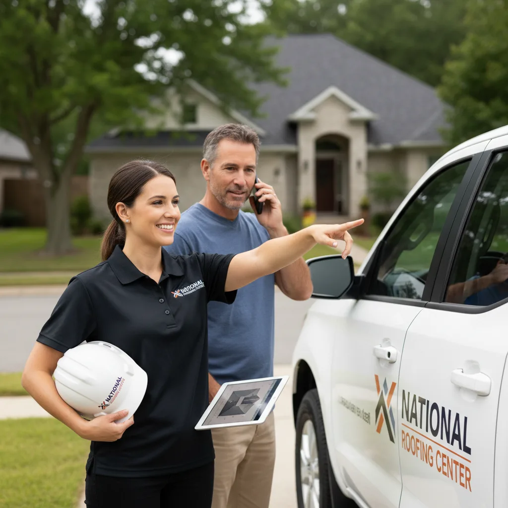 National Roofing Center customer support in Anoka